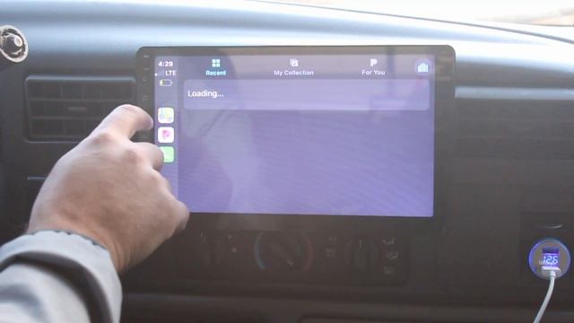 PODOFO 10.1" Apple CarPlay Android stereo install/review, is it worth it? смотреть онлайн