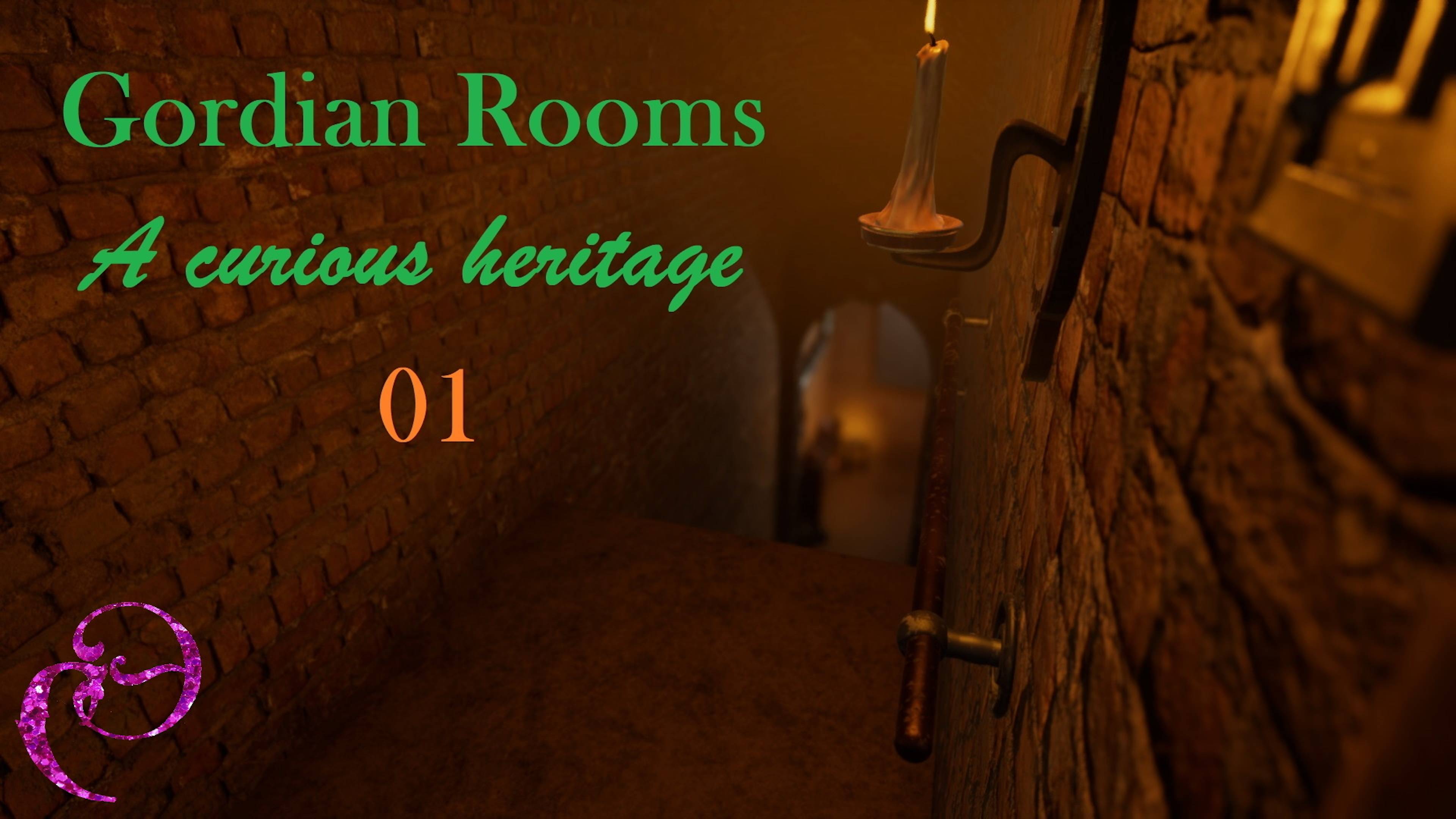 Gordian Rooms 1: A curious heritage / Гордиановы комнаты ⚜️ #01 ПОГРЕБ - Прохождение