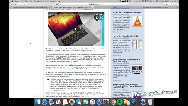 2018 MacBook Pro THROTTLING? i9 2.9GHz 15 Maxed Out