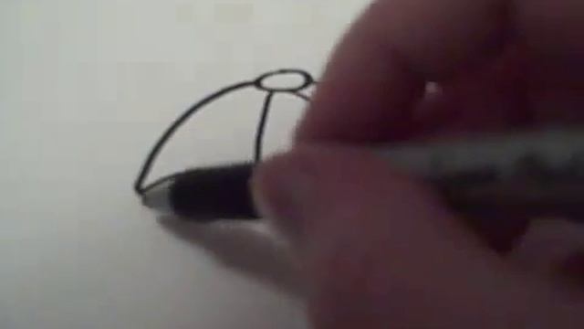 Как нарисовать зонт смотреть онлайн