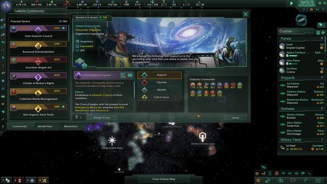 Stellaris - Empires and Spies смотреть онлайн