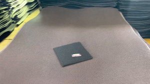 Материал для ковриков EVA ЭВА СОТЫ коричневый - av3.by