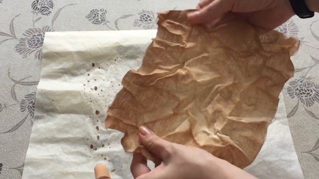 «Состаривание» канвы ? и закрепление цвета в духовке. смотреть онлайн