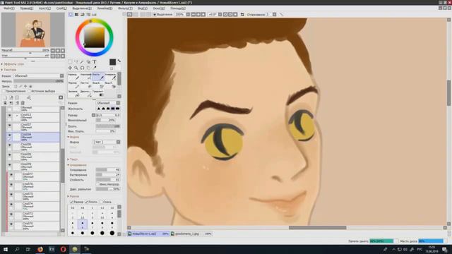 Speedpaint GOOD OMENS смотреть онлайн