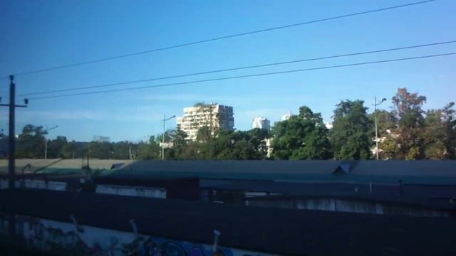 В бизнес-классе - едем из Петербурга в Павловск на бывшем аэроэкспрессе ЭД4М-0406 смотреть онлайн