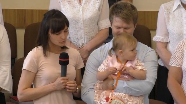 06 06 21 Благословение Эммы, дочери Дениса и Альбины Ружицких. смотреть онлайн