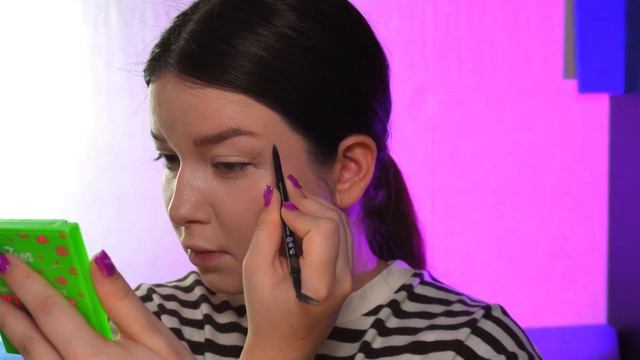 макияж одним брендом | vivienne sabo | распаковка и затест смотреть онлайн