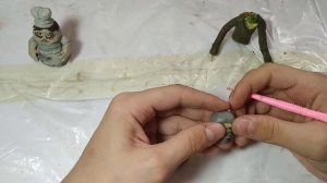 Лепка Слепого Сторожа из пластилина. Nightmares-маленькие кошмары|ржавик