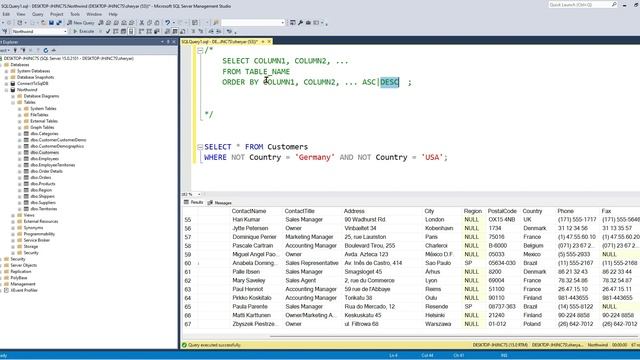 SQL Tutorial | Microsoft SQL server | SQL for Beginners | Lecture 2