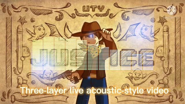三層のライブ音響／Justice(Undertale yellow) Three-layer live acoustic-style video смотреть онлайн