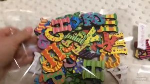 Магнитная азбука Kidsori, кириллица, 69 букв