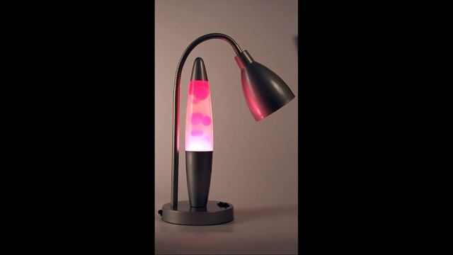 Светильник лава-лампа 2в1 Розовая/Прозрачная (Воск) смотреть онлайн