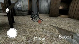 Бабка троллит меня инвалидным креслом | Granny 1.7.2