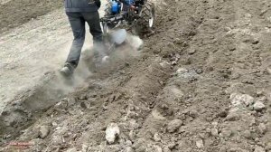 СЛОМАЛ ПЛУГ | ВСПАШКА ТЯЖЁЛЫМ МОТОБЛОКОМ НЕ ЛЕГКО И ПРОСТО