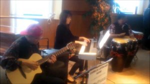 Latin-jazz, TRIO, Blue Bossa, salsa-jazz, 4-7-2016, Camelia Latin-jazz Band