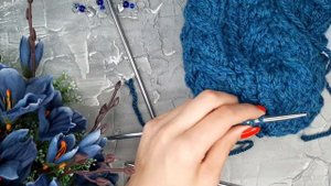 закрытие макушки, стягиваем петли