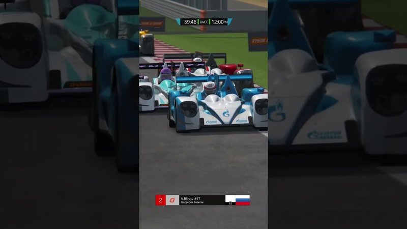 НЕОЖИДАННОЕ НАЧАЛО ГОНКИ  #smpracing #assettocorsa