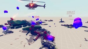 ZOMBIE TEAM vs MODERN MILITARY TEAM  - Totally Accurate Battle Simulator TABS