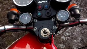 ява 634 установка вольтметра и датчика температуры аналоговые .