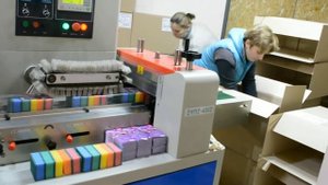 Производство губок для мытья посуды