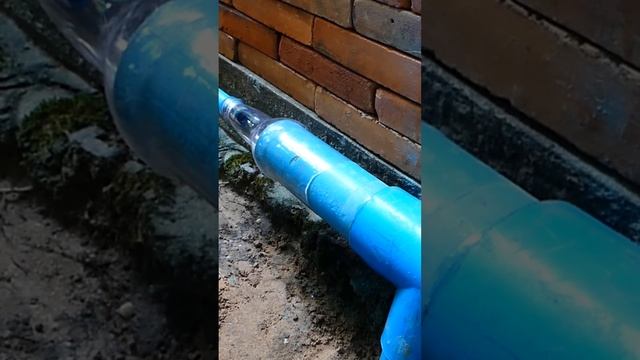 Plastic Bottle Vs PVC Pipe Leaking