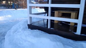 Летняя дача зимой // отвечаю на ваши комментарии