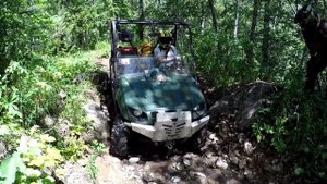 СЛОМАЛИ БАГГИ Yamaha RHINO в горах