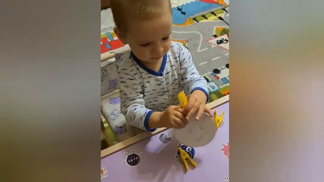 Игры с прищепками, делаем развивашки своими руками смотреть онлайн