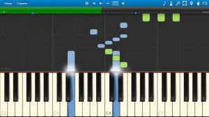 Бумбокс - Вахтерам (на пианино Synthesia)
