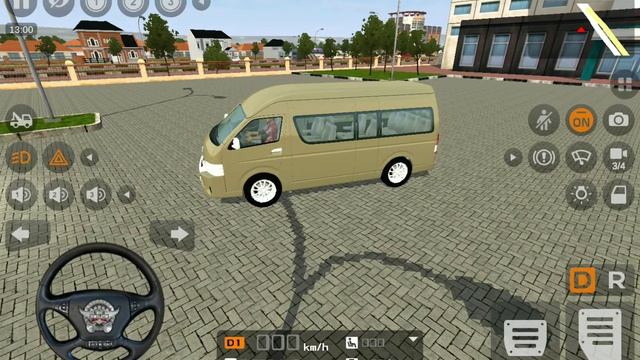 Toyota Hiace Super Grandia LXV - BUSSID Mod Review