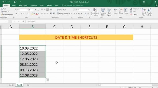 How to change date format in Excel ll Advanced tricks #excel #dateformat #new смотреть онлайн