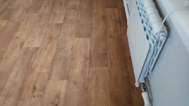 Двух этажный дом. Линолеум Ютекс Форум укладка с полной приклейкой к основанию. смотреть онлайн