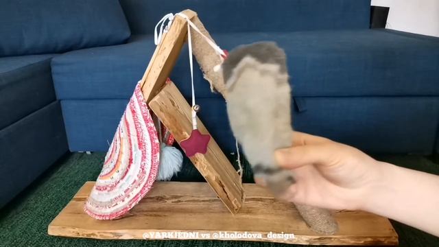 ВИГВАМ ДЛЯ КОТА? реставрация когтеточки смотреть онлайн