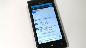 Мобильная версия Twitter на Windows Phone