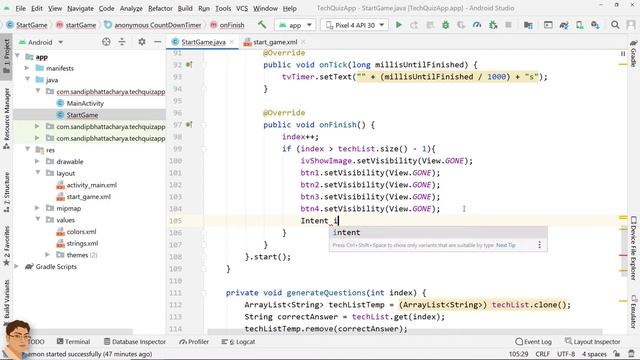 #3 - Build a Complete Quiz App in Android Studio смотреть онлайн