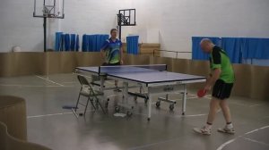 Моя тренировка по отработке топ спина в настольном теннисе. My practice of table tennis top spin.