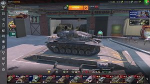 Wot Blitz. T54E2 Акула. Рейтинг 4000+