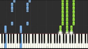 Snoop Dog Still  Dre - MEDIUM Synthesia Tutorial + Music Sheets