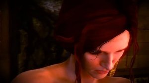 TRISS CASTS THE NAKED SPELL - THE WITCHER 2