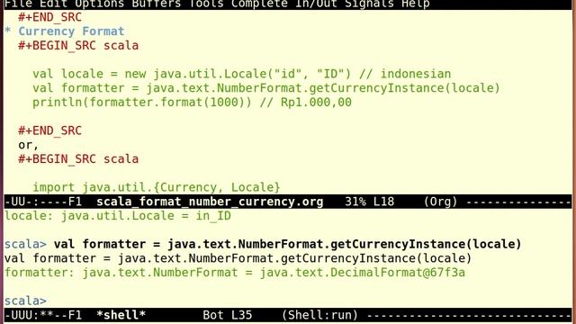 Scala Tutorial: Formatting Numbers and Currency