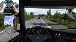 Delivery To Denmark Driving Scania - Euro Truck Simulator 2 (Logitech G29 + Shifter) Gameplay