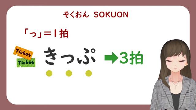【Learning Japanese】ようおん・そくおん・ちょうおん【Pronunciation】