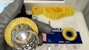 Распил масляного фильтра Mahle OC90 (China)