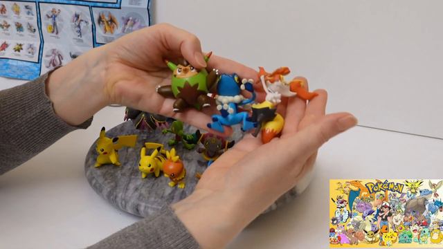 Наша коллекция покемонов / Фигурки покемонов TOMY Pokemon