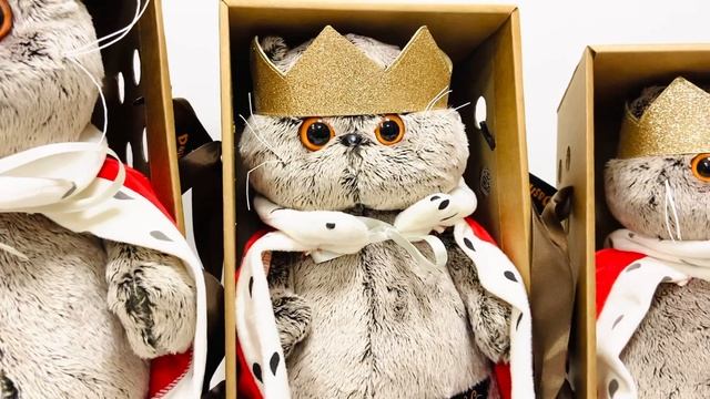 Кот Басик - Царь, 30 см, 25 см, 22 см смотреть онлайн