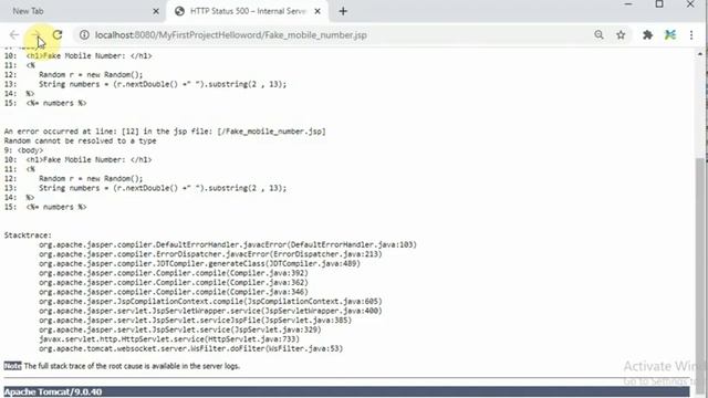 #JSP3 | #jspFake Mobilenumber exercise | #Java Server Pages (JSP) смотреть онлайн