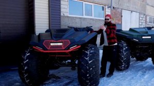 Квадроцикл БИРЮК на шинах низкого давления [ Закажи свой вездеход с доставкой по всей России ]