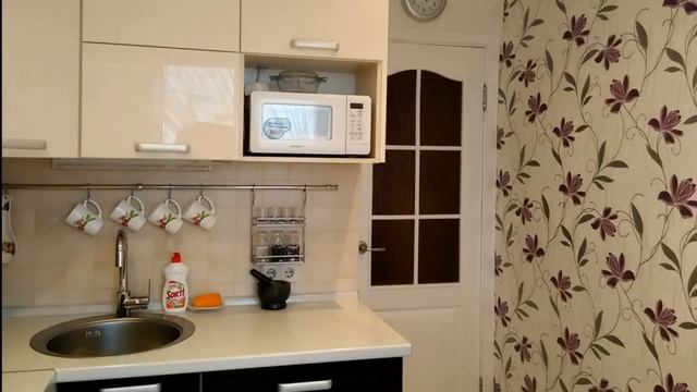 Угловая кухня площадью 7 кв  метров