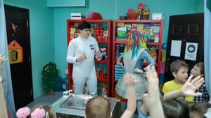 Праздник посвящённый Дню Космонавтики. Работа аниматоров.