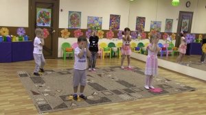 Детский праздник. праздник 8 марта. Танец "Разноцветная Игра". Детская Ритмика. дети 4-6 лет